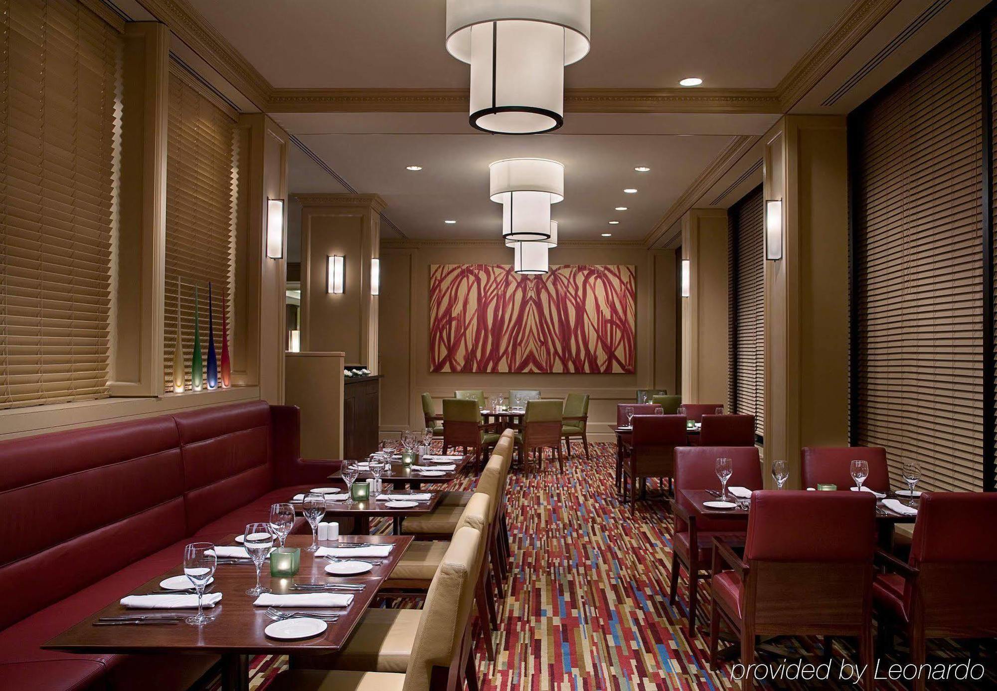 Toronto Airport Marriott Hotel Ресторан фото